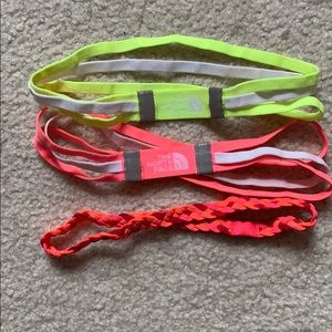 three athletic headbands!!!